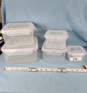 h24- 5 piece food storage set