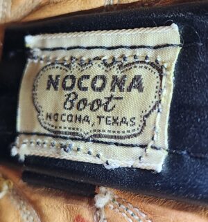 h36- Nocona Boot Size 8 - Image 4
