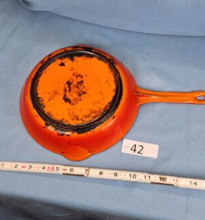 h42- Vintage Descoware Special Skillet - Image 2