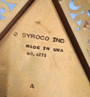 h46- Syroco MCM - Hollywood Regency Wall Plaques - Image 3