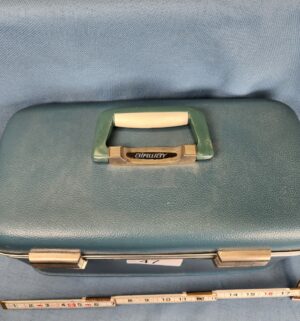 h47- Vintage Airway Travel Case w/ Key - Image 2
