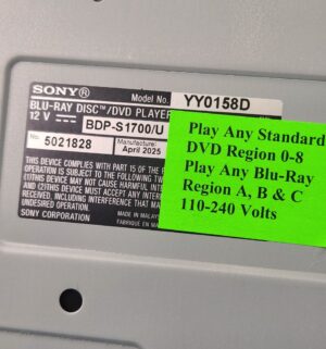 h66- Sony Blu Ray / DVD Player w/ remote. - Image 4