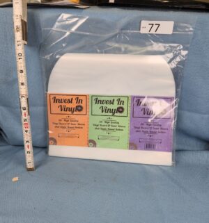 h77- Invest in vinyl Sleeves