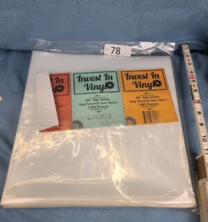 h78- Invest in vinyl Sleeves
