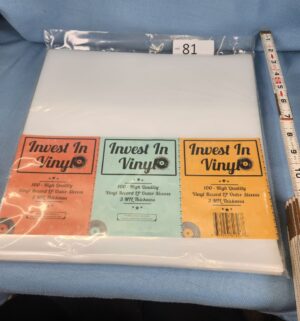 h81- Invest in vinyl Sleeves