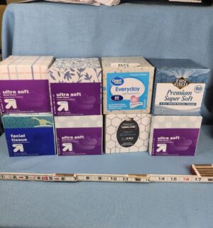 h89- 8 sealed tissue boxes