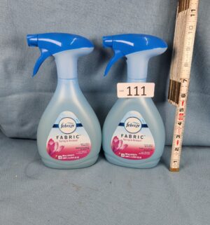 h111- Febreze Fabric Spray. Both are full