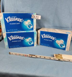 h121- Sealed Kleenex Tissues