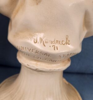 h139- vintage J. Kendrick Universal Statuary busts from 1971 - Image 3