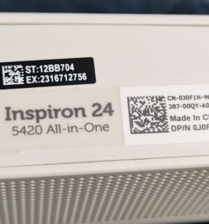 h152- Dell Inspiron 24 all in one 5420. NO PIN available - Image 4