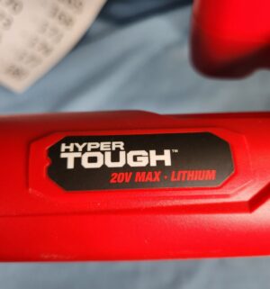 h160- Hyper Tough 20v Weed Eater. Used Recently. But no battery found - Image 4