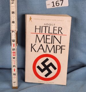 h167- Mein Kampf. Water stains seen