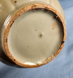 h174- Chinese celadon-glazed ewer. Northern Song dynasty - Image 4