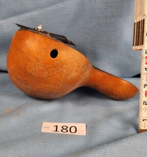 h180- vintage gourd thumb piano, also known as a kalimba or mbira - Image 4