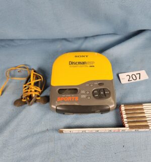 h207- Sony Discman ESP Sports Model D-421SP