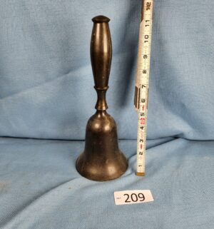 h209- vintage school bell