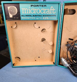h234- Porter Microcraft Microscope No 260. - Image 3