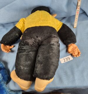 h239- 1950s Zippy the Monkey rubber face plush doll. - Image 2