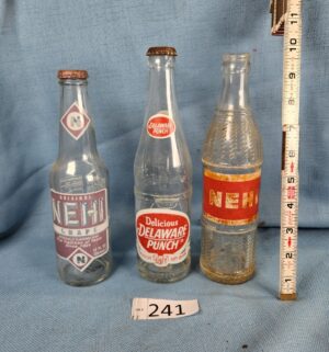 h241- Nehi & Delaware punch bottles - Image 1