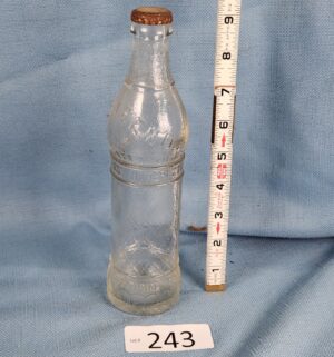 h243- vintage keeno visalia bottle - Image 1