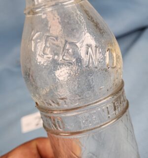 h243- vintage keeno visalia bottle - Image 2