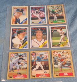 h246- baseball cards - Image 2