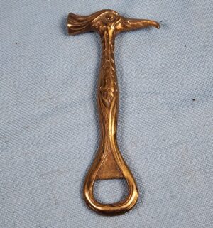 h257- vintage brass hammer bottle opener - Image 2