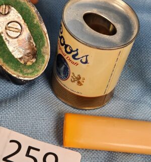 h259- Coors Lighter Holder, Ronson Table Lighter - Image 2
