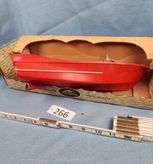 h266- Fleet Line Sea Rocket toy boat in its original box - Image 4