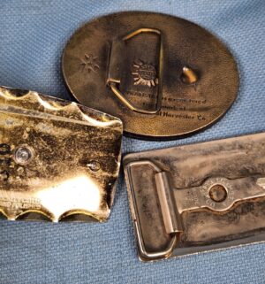 h276- 3 belt buckles - Image 2