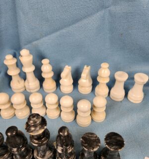 h287- Stone chess pieces - Image 2