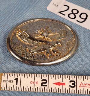 h289- Flying eagle belt buckle - Image 1