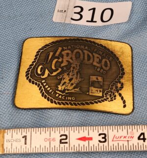 h310- Rodeo National Finals 1980 Buckle