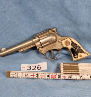 h326- Hubley Toy Cap Gun 1960s