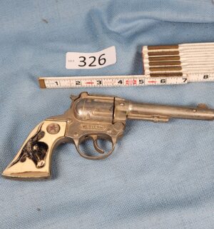 h326- Hubley Toy Cap Gun 1960s - Image 3