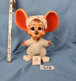 d578- 1970 Topo Gigio nurse coin bank