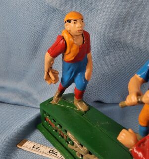 d596- Hometown Battery mechanical baseball coin bank - Image 3