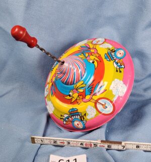 d611- Antique Spinning Top by Ohio Art Co