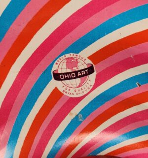 d611- Antique Spinning Top by Ohio Art Co - Image 3