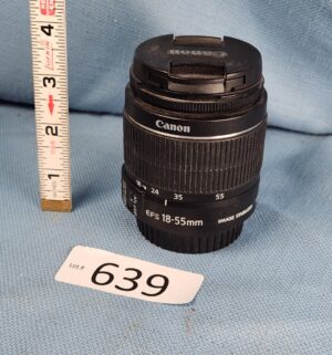 d639- Canon EFS 18-55mm
