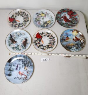 d642- Danbury mint collectible plates