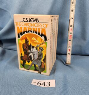 d643- CS Lewis Chronicles of Narnia book collection