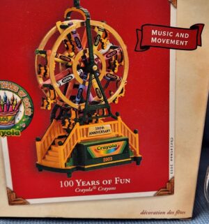 d644- Hallmark 100 Years of Fun 2003 Crayola Keepsake Ornament - Image 3