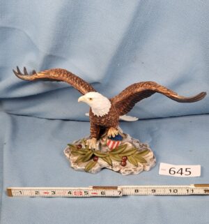d645- Eagles Club. Porcelain Eagle