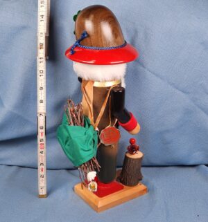 d647- vintage Steinbach nutcracker depicts a Tyrolean mountaineer climber - Image 3