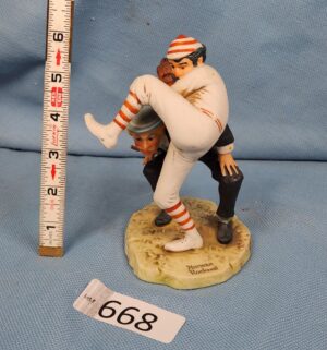 d668- 100yrs of Baseball. Norman Rockwell