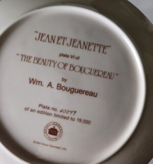 d681- The Beauty of Bouguereau Plate Collection - Image 3