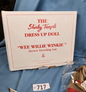 d717- Wee Willie Winkie. Shirley Temple Dress Up Doll