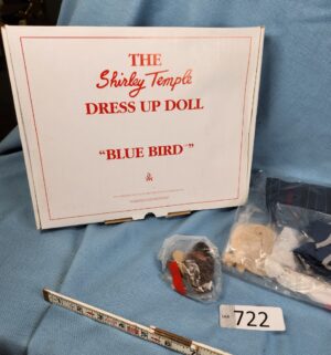 d722- Blue Bird. Shirley Temple Dress Up Doll