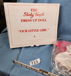 d723- Our Little Girl. Shirley Temple Dress Up Doll